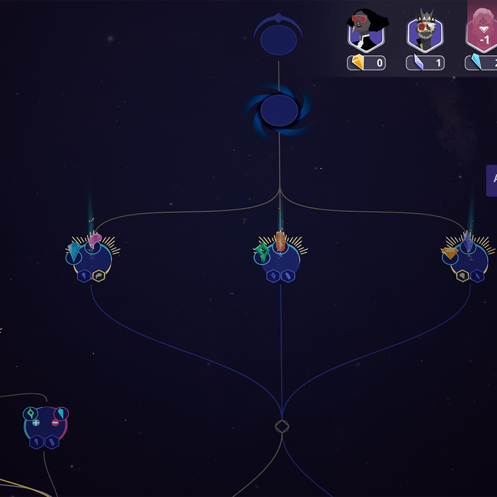A flowchart in Harmony: The Fall of Reverie shows how a story can unfold.