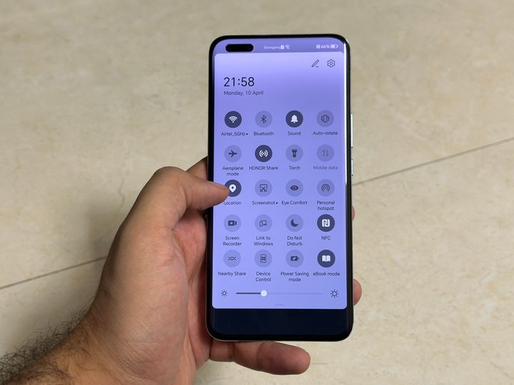 Honor Magic 5 Pro software.