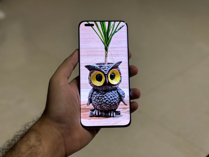 Honor Magic 5 Pro display.