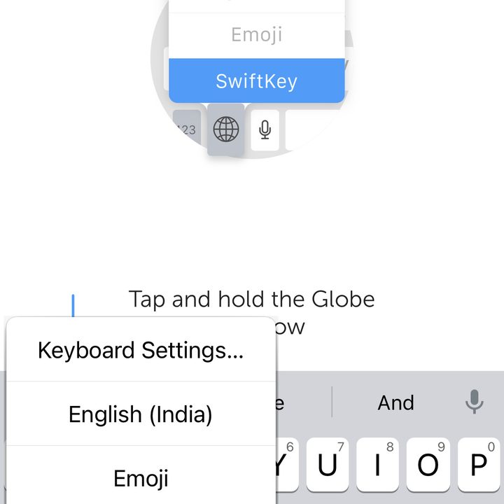 SwiftKey setup