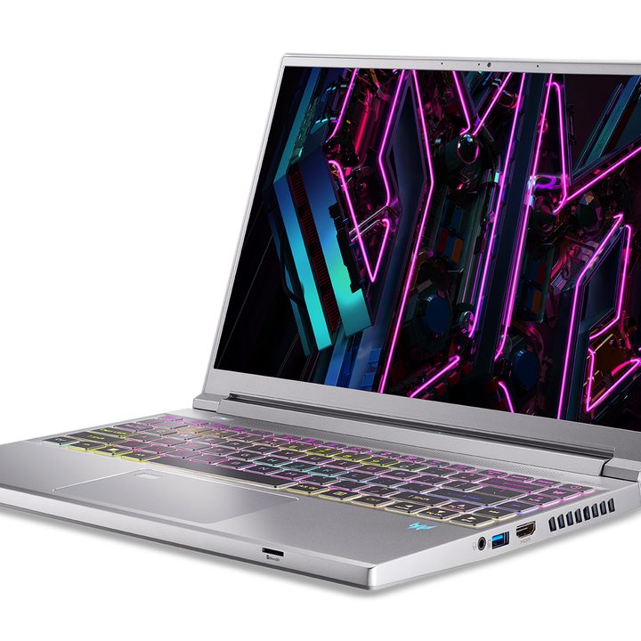 A press photo of the silver Triton 14 against a white background.