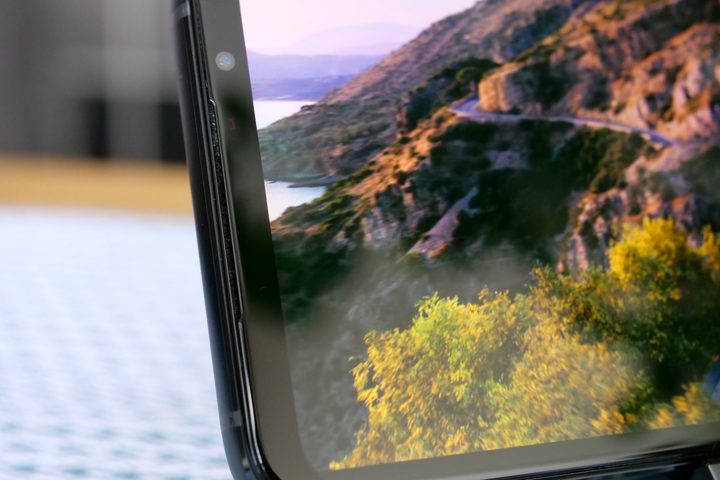 The speaker on the side of the Asus ROG Phone 7 Ultimate.
