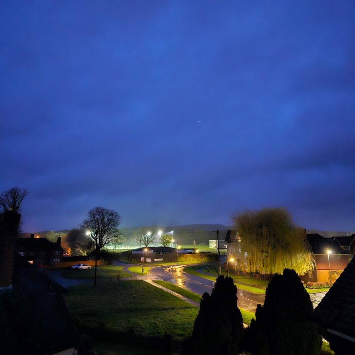 A photo taken using Night Mode on the Galaxy S23 Ultra.
