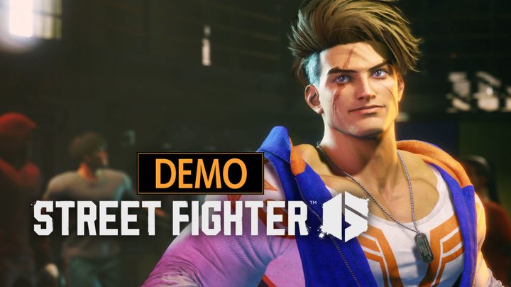 Key art for Street Fighter 6's demo.