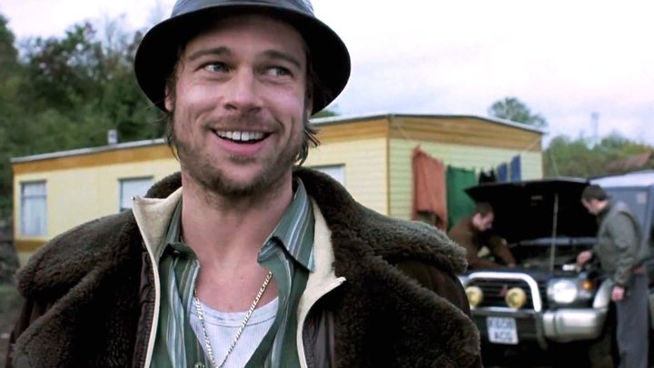 Brad Pitt in Snatch.