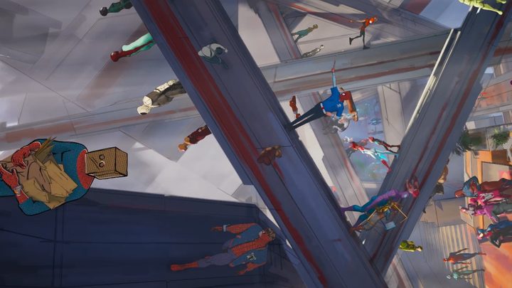 The Spider-Heroes of Across the Spider-Verse.
