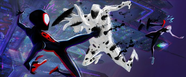 The Spot takes on Miles and Gwen in Across the Spider-Verse.