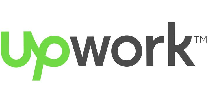Upwork logo.