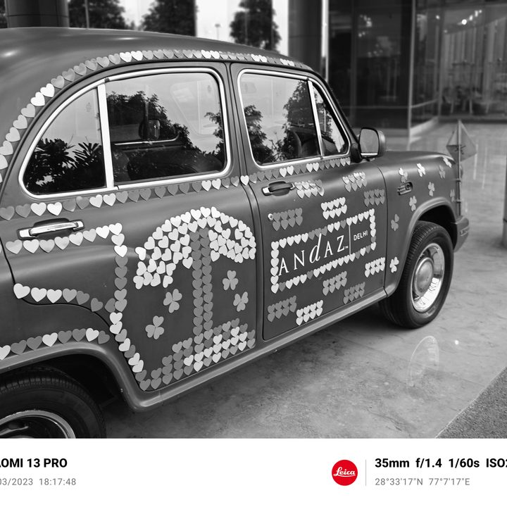 Ambassadar car.