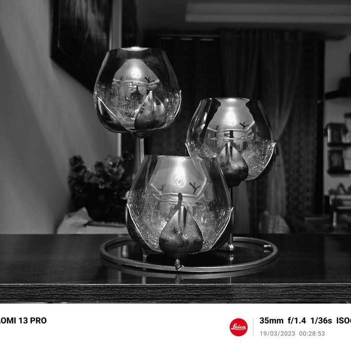 A Showpiece on a shelf.