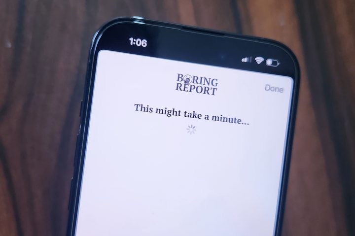 Article sourcing on Boring Report