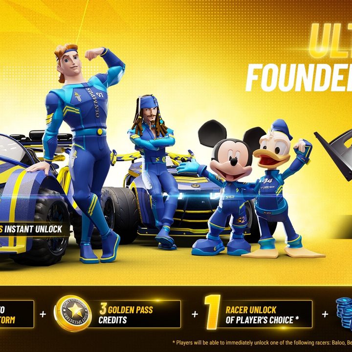 A rundown of everything included in the Disney Speedstorm Ultimate Founders Pack.