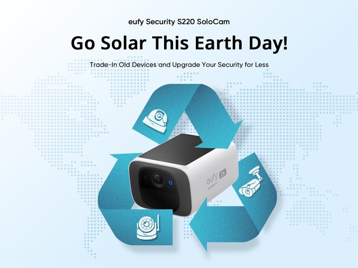 eufy Security Trade In program for Earth Day