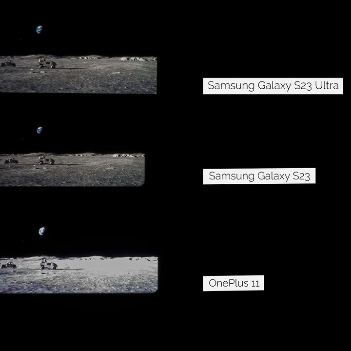 Samsung Galaxy S23 Ultra vs Samsung Galaxy S23 vs OnePlus 11 Dolby Vision HDR playback Netflix Witcher Season 2.