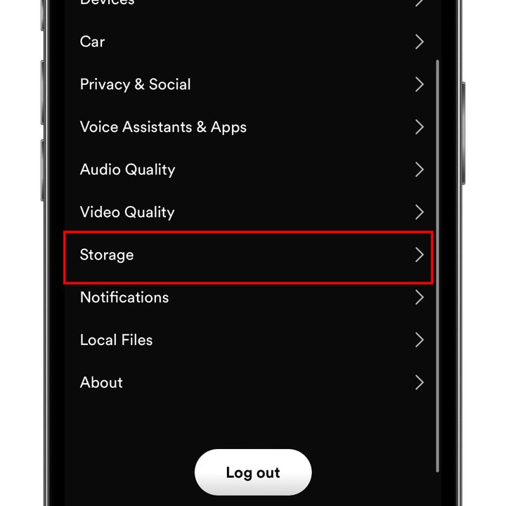 How to download music and podcasts from Spotify: Storage