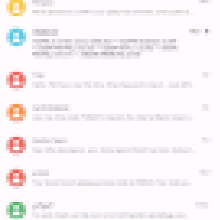 The main Google Messages app screen.