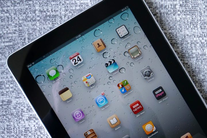 Apps on the original iPad.
