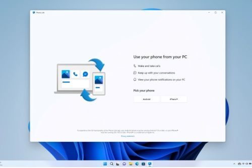 Phone Link for iOS will be available for Windows 11 starting in mid-May.