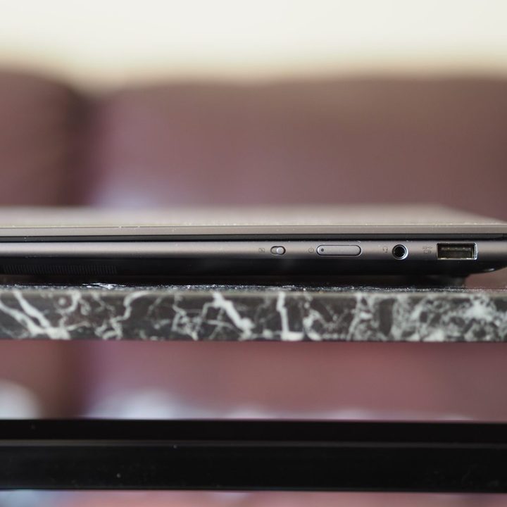 lenovo slim 7 14 review 2023 right side