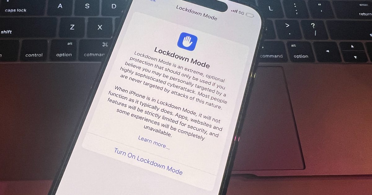 Lock Mode iPhone Lockdown Mode: how to use the security feature (and why you ...