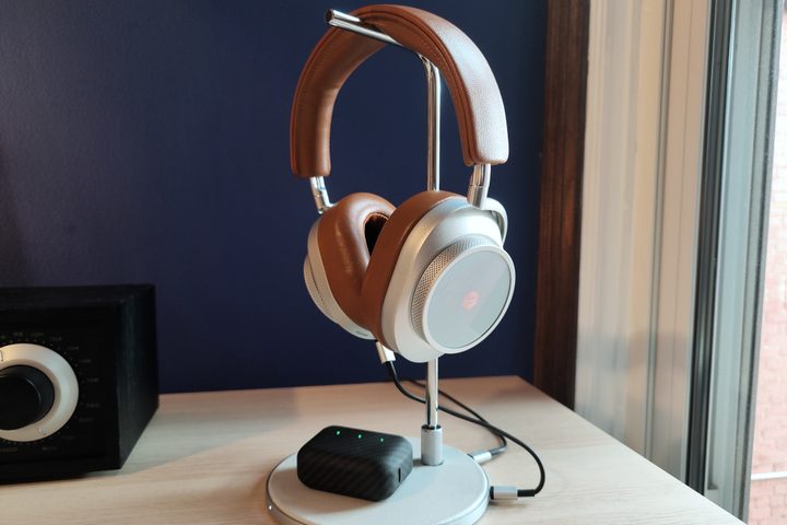Master & Dynamic MC300 with MW75 headphones and MW08 Sport earbuds.