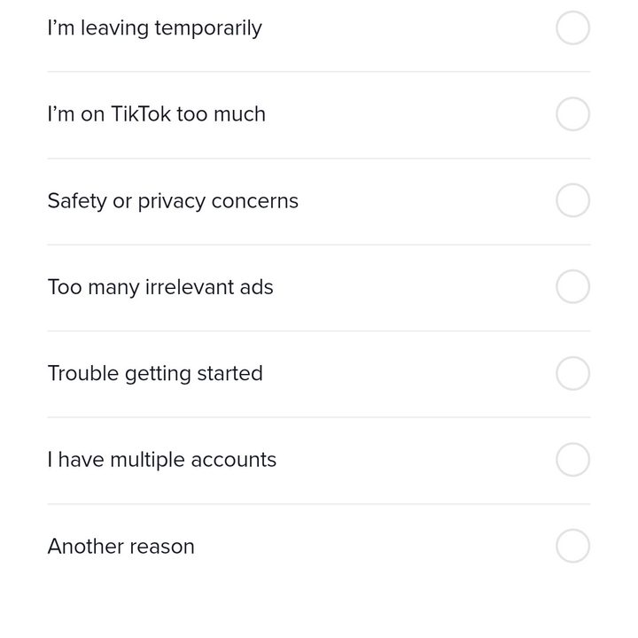 how to delete tiktok account tiktok7
