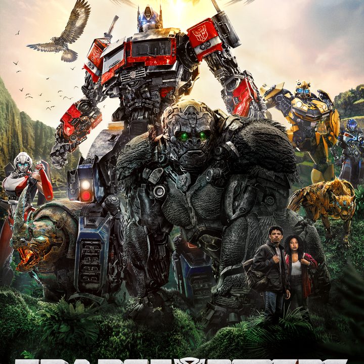 Poster for Transformers: Rise of the Beasts.