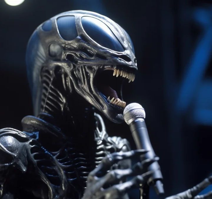 Get ready for a power ballad in Alien: The Musical.