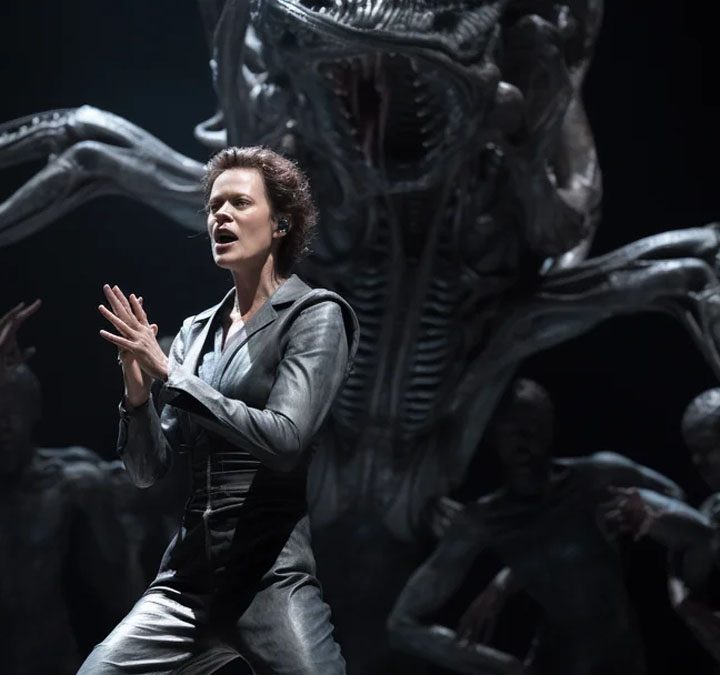 Not exactly Ellen Ripley in Aliens: The Musical.