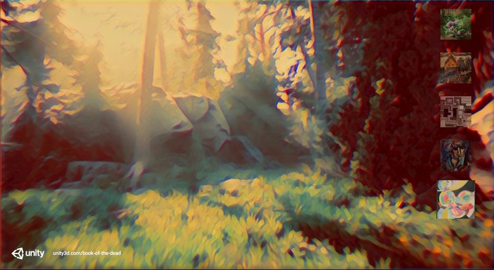 An image from Unity's Book of the Dead.