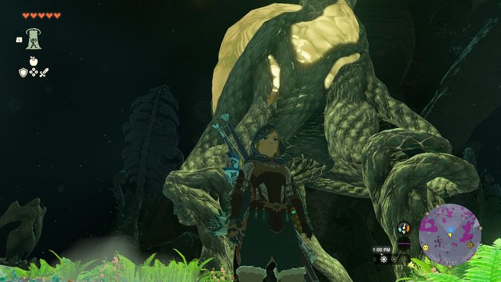 A lightroot in the depths