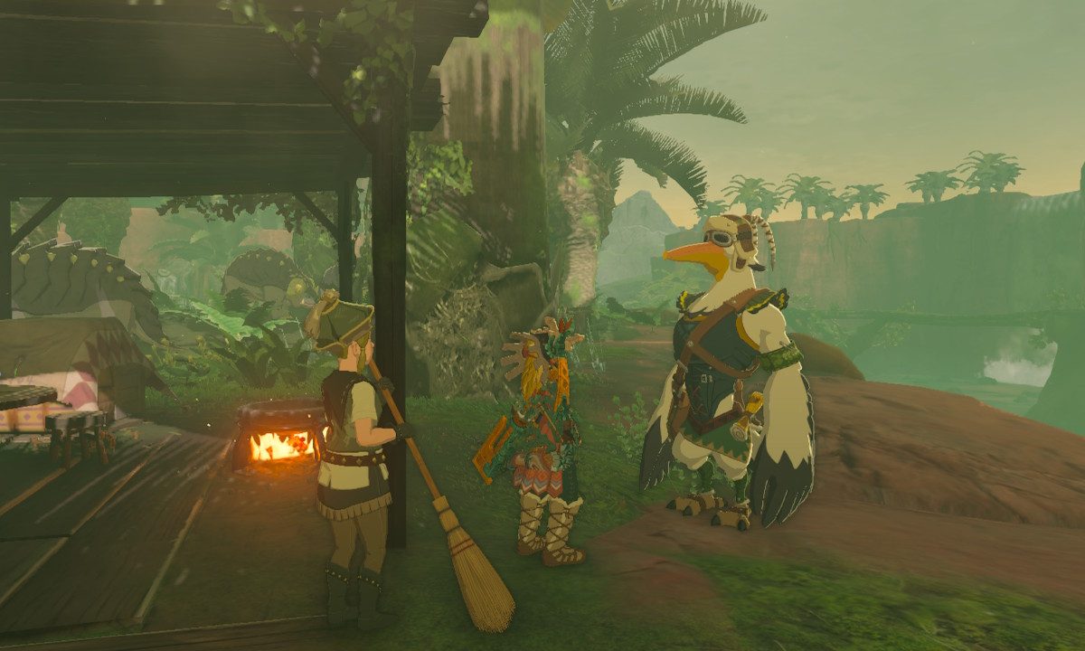 Link speaks to Cima and Penn