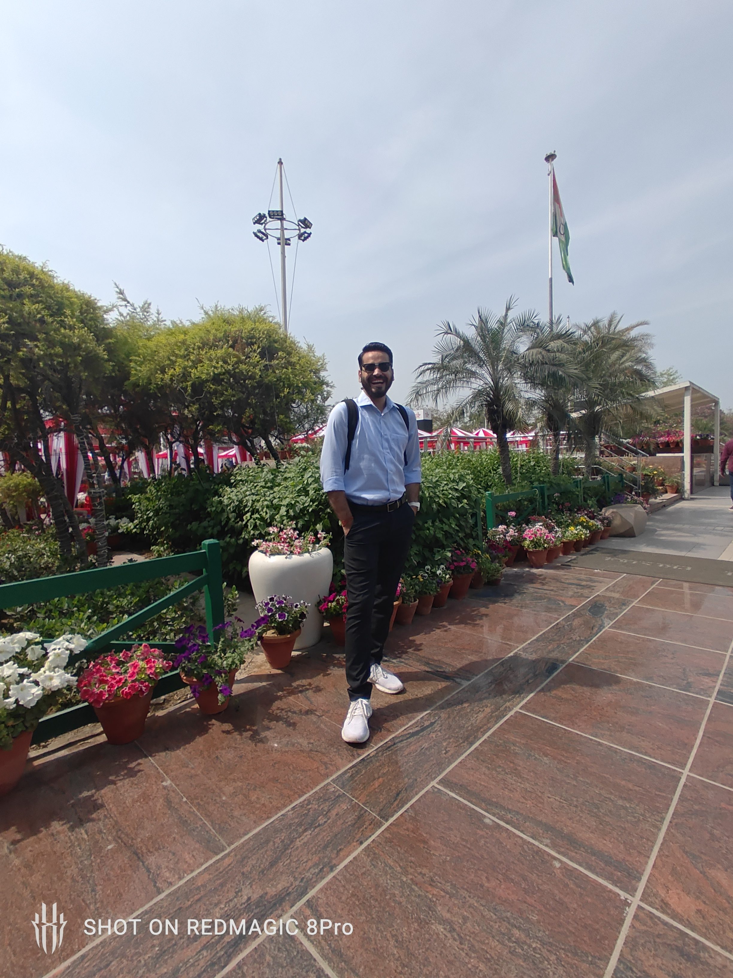 Prakhar Khanna in ultrawide angle on RedMagic 8 Pro.