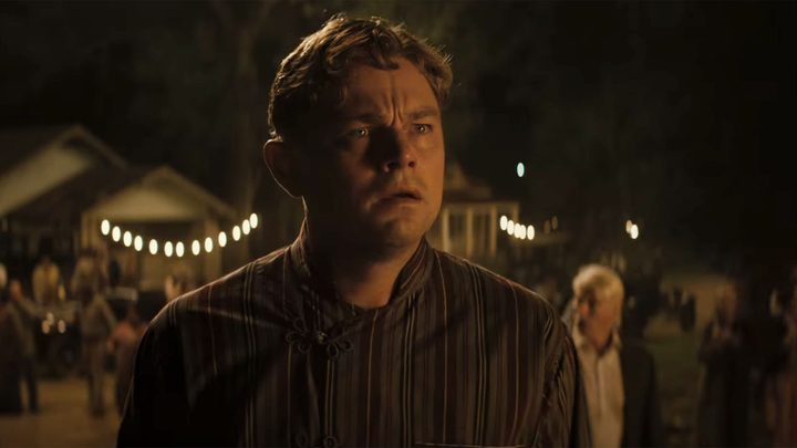 Leonardo DiCaprio in Killers of the Flower Moon.