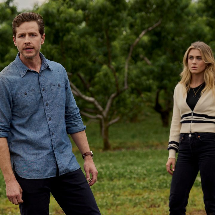 A man stands next to a woman in Manifest.