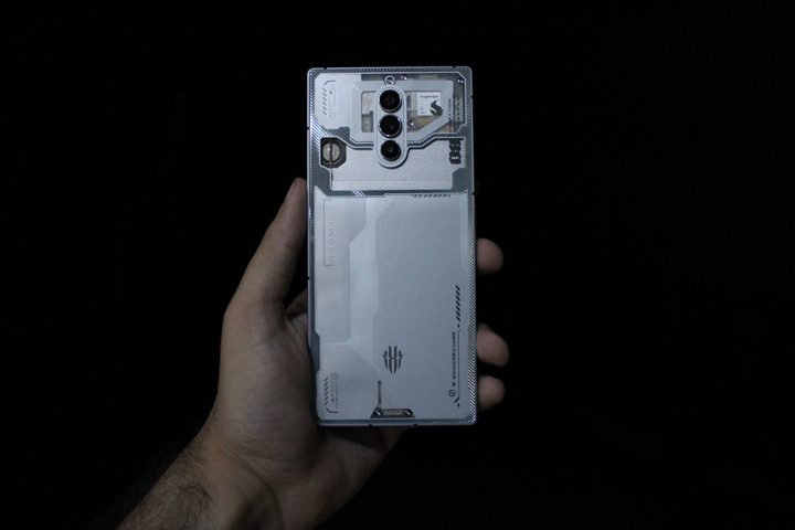 RedMagic 8 Pro Titanium Edition back.
