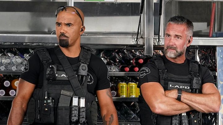 The cast of S.W.A.T. on CBS.