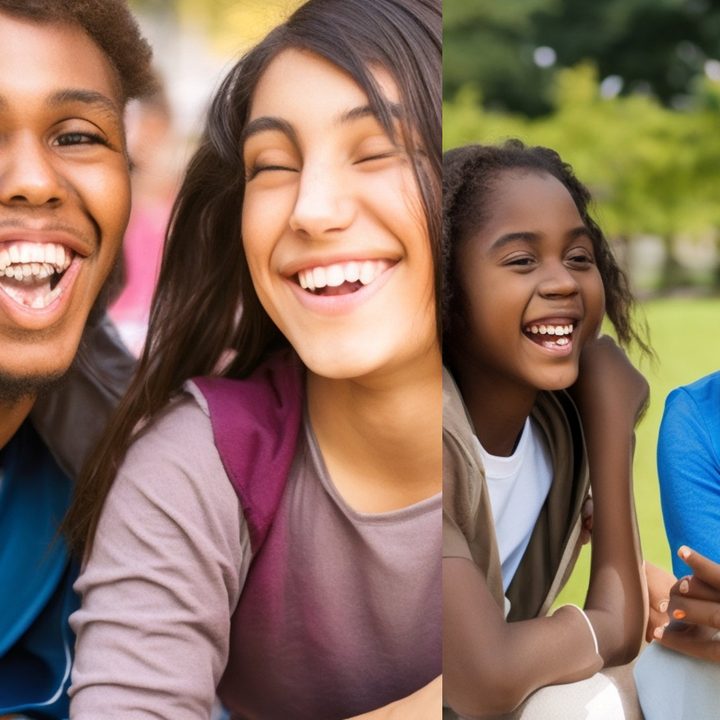 Stable Diffusion renders of smiles sometimes have too many teeth.