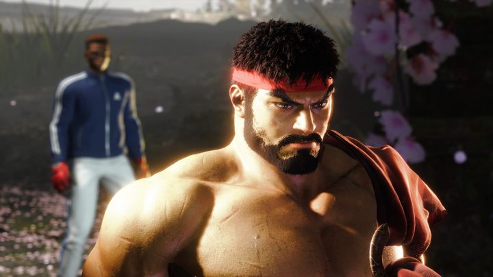 The player confronts Ryu in Street Fighter 6 World Tour.