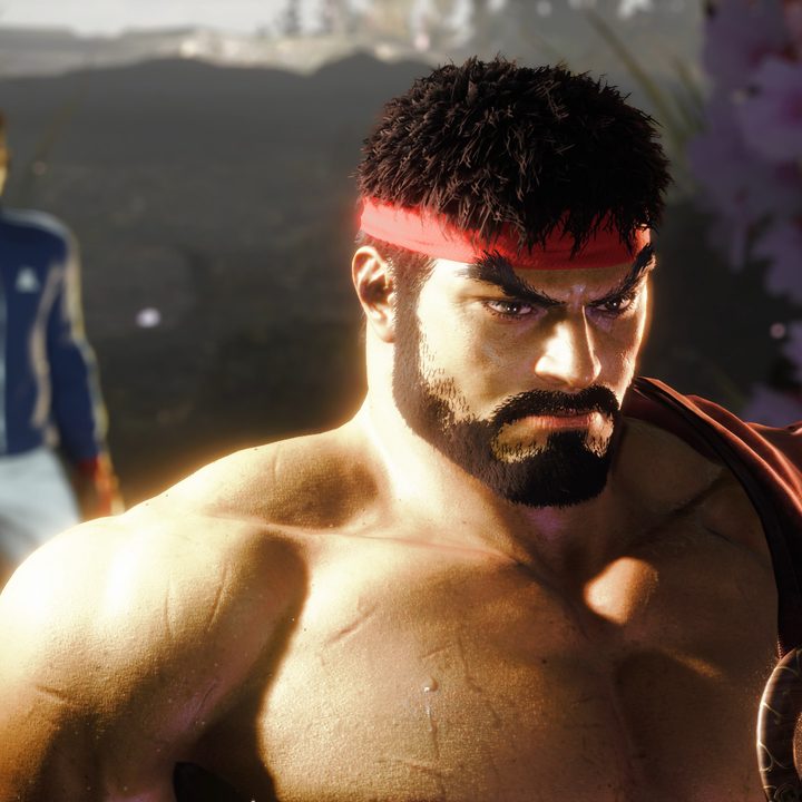 The player confronts Ryu in Street Fighter 6 World Tour.