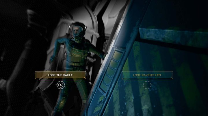 One of the choices players will have to make in Telltales' The Expanse game.