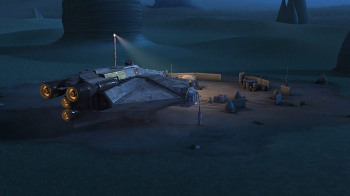 The Ghost in Star Wars: Rebels.