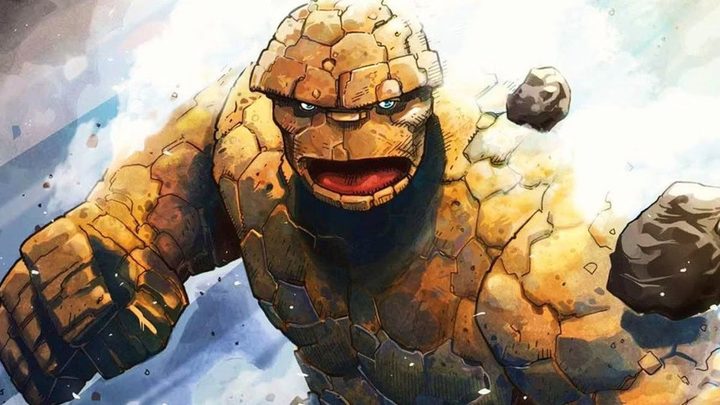 Ben Grimm is the Thing in this image from Marvel Comics.