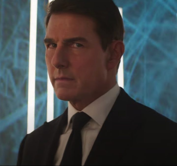 Tom Cruise looks and stares in Mission: Impossible – Dead Reckoning Part One.