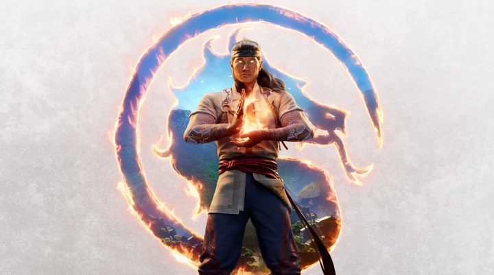 Key art for Mortal Kombat 1 shows Liu Kang.