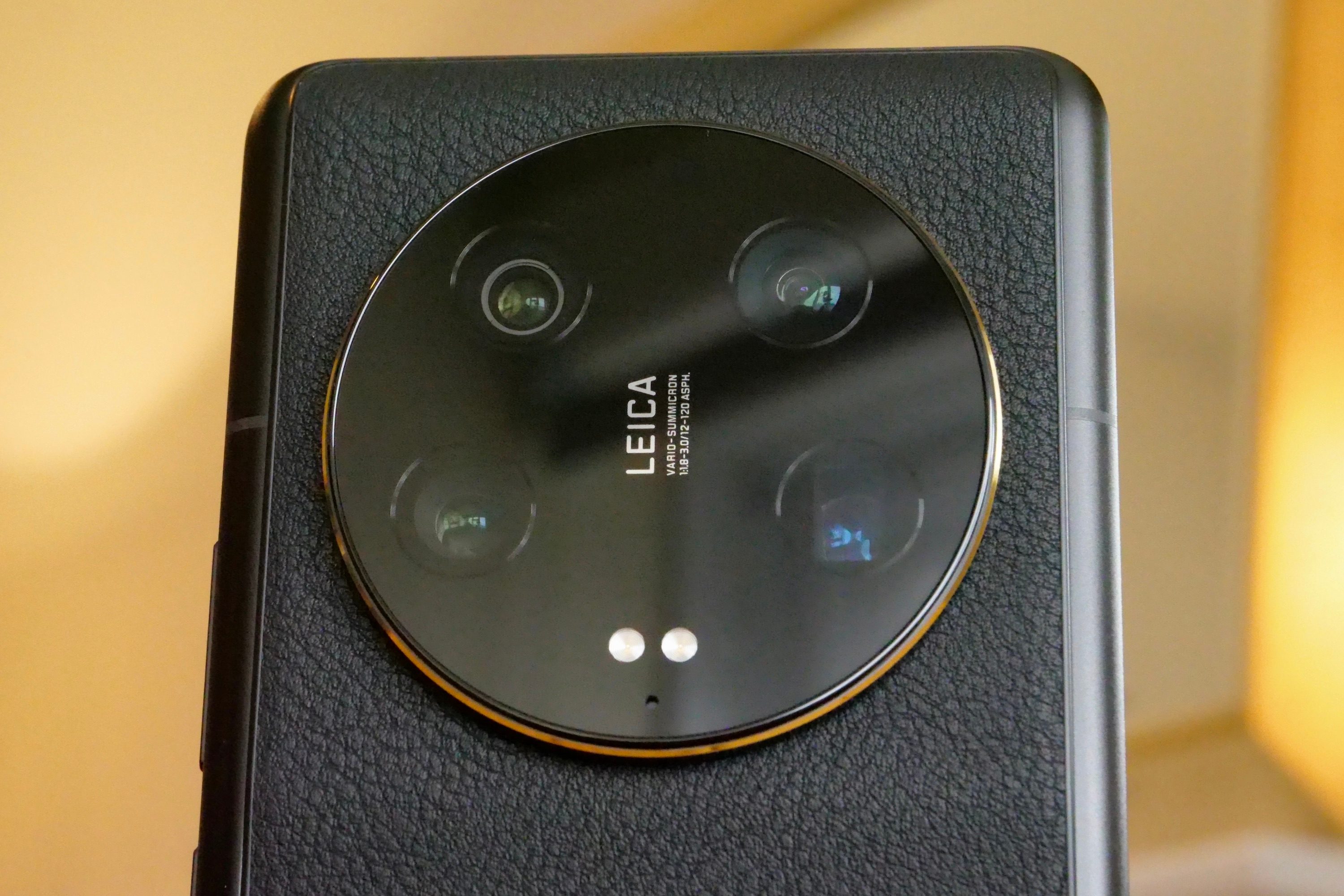 The Xiaomi 13 UItra's camera module.