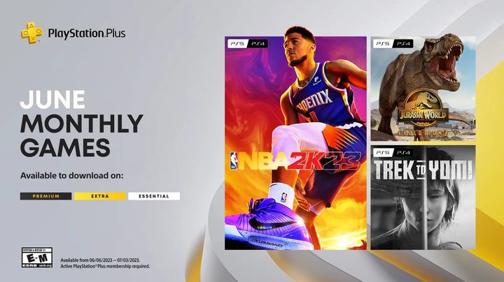 Key art for June's PS Plus titles