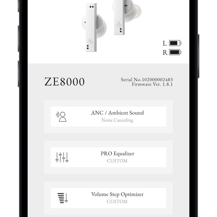 Final Connect app for iOS showing home screen.