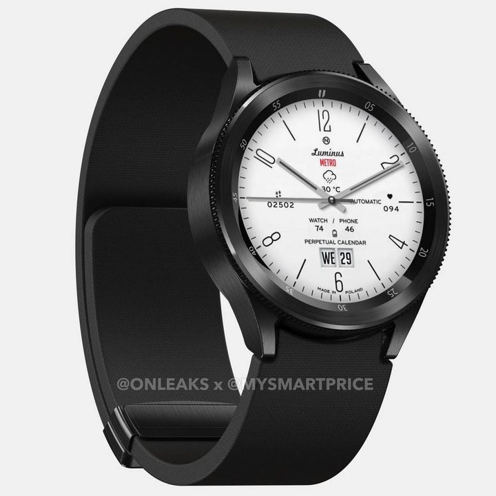 Leaked Galaxy Watch 6 Classic render.