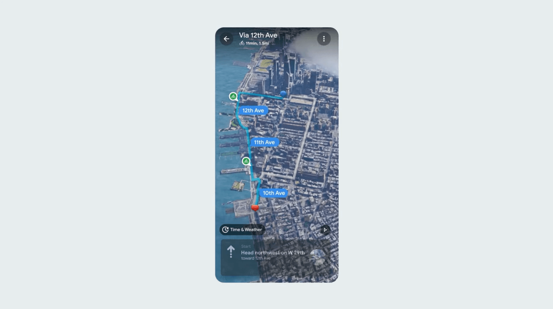 Google Maps Immersive View for routes.